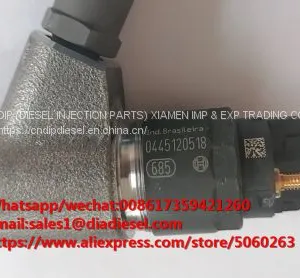 0445120518 Bosch Original Diesel Fuel Common Rail Injector 0 445 120 518 449-3315 for Sale thumbnail-3