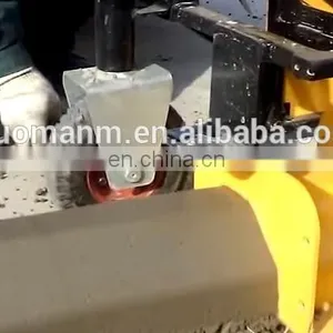 Concrete Curb Machine Installation of Cement Landscape and Garden Edging thumbnail-1