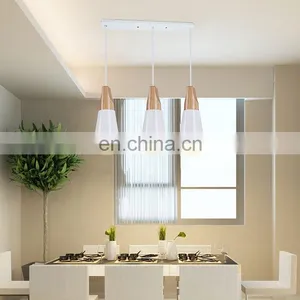Hot Sale Zhongshan Lighting Factory Slope Pendant Lamps & Wooden Chandeliers Pendant Lights thumbnail-7