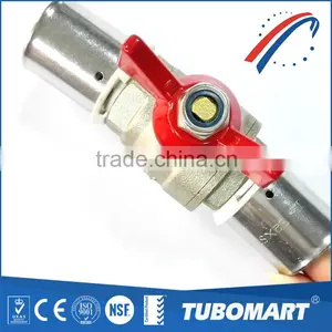 2016 High Pressure Drz Small Gas Valve 3 Way Gas Butterfly Ball Valve thumbnail-1