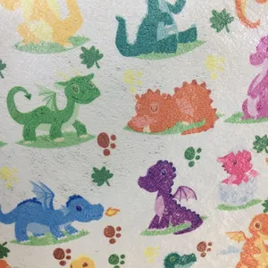 Fujian Printed Spunlaced Non-woven Children's Mask Printed Cloth Digital Positioning Thermal Transfer Printing Customization thumbnail-2