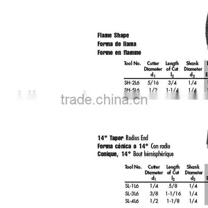 Tungsten Carbide Rotary Burr With Long Shank thumbnail-5
