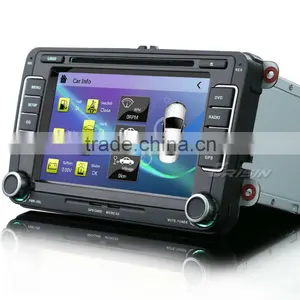 Erisin ES7698V 7" Car Radio DVD GPS Seat Golf 5 6 Passat Caddy Polo Skoda thumbnail-2