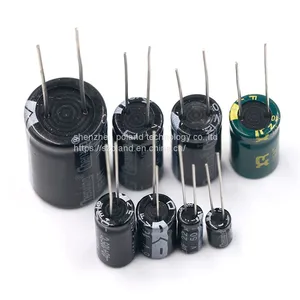 Aluminum Electrolytic Capacitor Element 16 / 25V / 35V / 50 / 10 / 47 / 100 / 220 / 1000 / 2200uf thumbnail-2