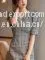 French Black and White Plaid Dress Female French Retro Straight Tube Buttock Skirt Shrink Waist Show Thin Bubble Sleeve 2021 New Style thumbnail-1