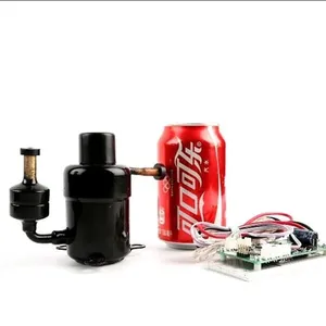 12V 24V 48V R134A Mini Small Compressor For Miniature Refrigeration & Freezer System thumbnail-2