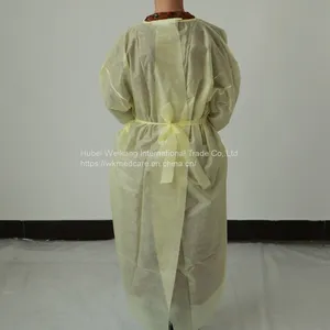 Nonwoven Isolation Gown Non Woven Medical Disposables Non Woven Disposable Coverall thumbnail-2