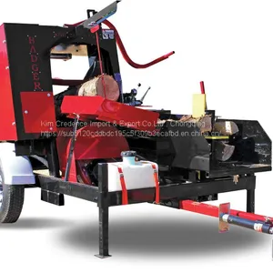 Petrol Engine Agricultural Machinery Badger Firewood Processor With Log Table Lifter thumbnail-1