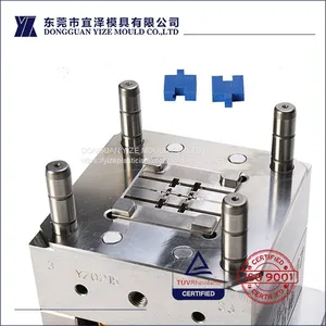 High Precision Plastic Injection Mold for PES GF15% RAL9005 Moving Contact Base thumbnail-1