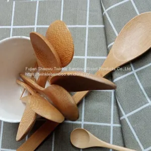 Small Bamboo Spoon/ Bamboo Wood Spoon Coffee Bean Spoon for Wholesale thumbnail-2