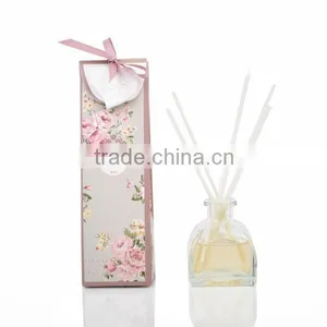 50ml Home Fragrance Aroma Reed Diffuser With Glass Bottle and Clay Decoration SA-2012 thumbnail-5
