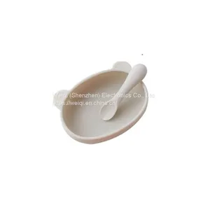 Weiqi Manufacture Silicone Baby Plate Bowl With Spoon thumbnail-4