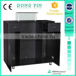 China Gold Supplier Solid Surface Commercial Reception Desk thumbnail-1