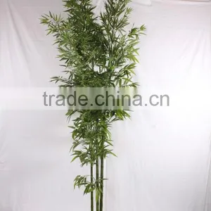 Artificial Bamboo Plants in Plastic Pot thumbnail-1