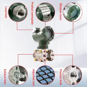 Explosion-proof Digital Display Single Crystal Silicon Differential Pressure Level Transmitter Vacuum Pressure Switch Controller Sensor thumbnail-2