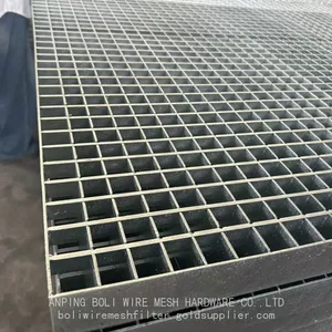 Hot Galvanized Building Reconstruction Building Upgrade Flooring Bar Grating /Heavy-Duty Industrial Steel Floor Grating thumbnail-1