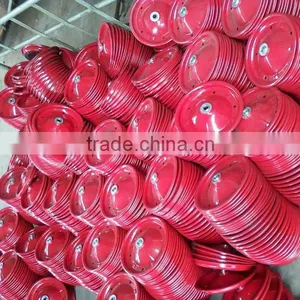 14''x4''Good Quality Rubber Wheel Rim thumbnail-1