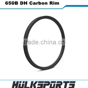 Hot Sale 650b DH Mountain Bike Rims 42mm Width Carbon 27.5er Mtb Wheels 28H-36H 650B dh Carbon Rim thumbnail-3
