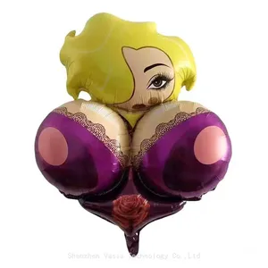 Bulk Bachelorette Foil Balloon Sets - Sexy Underwear Shape Hen Night Decor thumbnail-1