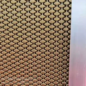 Custom Pattern Metal Decorative Wire Mesh Architectural Mesh for Facade Design thumbnail-3