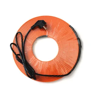 Self Regulating Temperature Deicing Heating Trace Cable Freeze Protected Water Pipe Heating Cable With Plug thumbnail-6