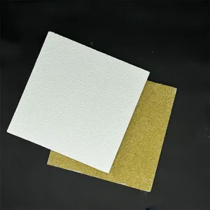Mineral Fiber Suspended Ceiling Panel for Schools/Hospitals - Moisture Proof RH90 & Easy Installation thumbnail-1