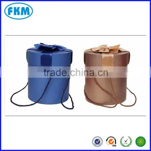 3pcs/Set , (size:L ,M. S). High-grade Pure Color Round Box ,cardboard Gift Boxes thumbnail-5
