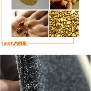 Polypropylene and Polyester Thick Gold Mining Carpet thumbnail-1