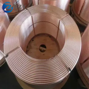 ASTM Copper Tube C11000 C10200 C12000 T1 T2 T3 99.9% 5mm 6mm 8mm Copper Pipe For Air Condition Refrigerator thumbnail-5