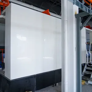 Explosion Proof LED Lighting Powder Coating Booth Closed Circulation Overspray Collection Chamber thumbnail-1