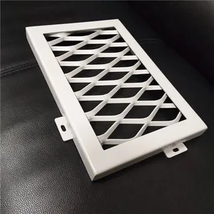 Aluminum Alloy Stretched Mesh Panel, Aluminum Stretched Mesh for Ceiling Partition, Exterior Wall Decorative Mesh Panel thumbnail-3