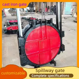 Customized Hydropower Station Spillway Gate Heavy Load Water Retaining Gate for Reservoir Dam System thumbnail-1