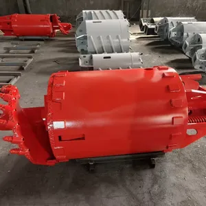 Double Bottom Open Rock Drilling Bucket for Rotary Drilling Rigs thumbnail-3