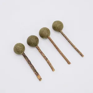 Natural Catnip & Silver Vine Lollipop Cat Toy, Custom Shape Cat Chew Stick thumbnail-2