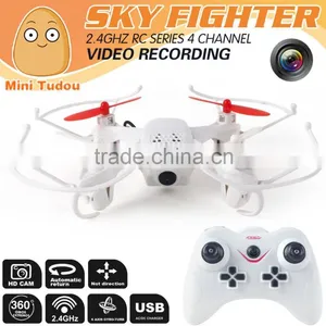 Radio Controlled 2.4G 3D Flips Remote Control Camera Quadcopter With Frame VS H107D thumbnail-1