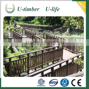 Wood Plastic Composite Fence Panels With Fine Made Accessories thumbnail-1