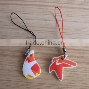 Personalized Charm Pendant Pvc Cell Phone Strap thumbnail-1