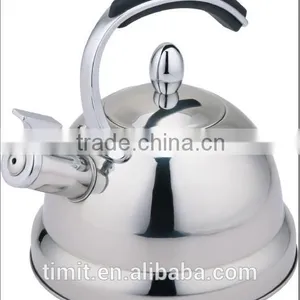 Alloy + Silicone Handle Stainless Steel Whistling Kettle 3.0 Litre thumbnail-1