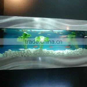 Hot Sale Wall Mounted Aquariums Home Decoration thumbnail-2