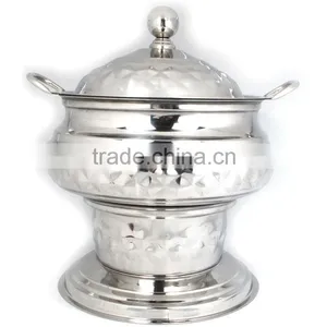 Steel Cheffing Dish, Wedding & Party Utensils, Food Serving Dish, Hot Keeping Dish, Catering Item, Hotel & Restaurant Utensils thumbnail-1