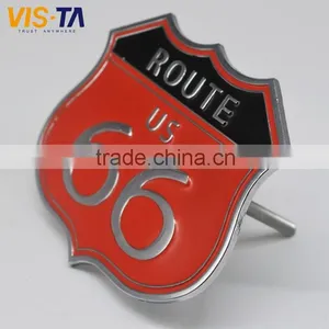 Manufatcture OEM Design Front Car Badge Production , Aluminum Car Grille Emblem Badges thumbnail-1