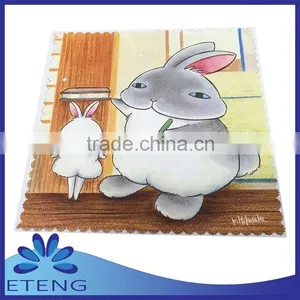 New Arrival Custom Printed Microfiber Glasses Cleaning Cloth thumbnail-1