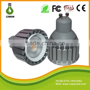Chinese Crystal COB LED Spot Lamp Light 6w Gu10 500lm Led Ceiling Spot Light thumbnail-1