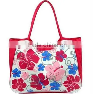 2015 Best Sell Customized Striped Beach Bag thumbnail-3