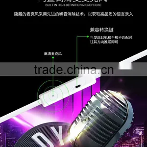GOLF M3 Jazz Series Audio 3.5mm HD Stereo 120CM In-Ear Earphones Handsfree Stereo Earphone For IPhone/Samsung TB-0379 thumbnail-5