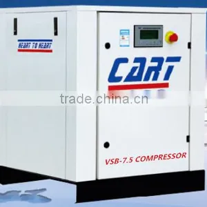 Variable Frequency Screw Air Compressor 5.5KW 7.5HP Belt Drive High Efficiency Industrial Machine thumbnail-1