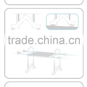 S/S+ABS 53*22.5*29.5 Hot Products Stainless Steel Kitchen Storage Rack thumbnail-5