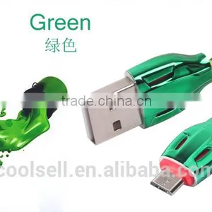 Coolsell Cool Laser Snake USB Charger Data Sync Cable For IPhone 6 Cable Samsung Micro USB Cable thumbnail-1
