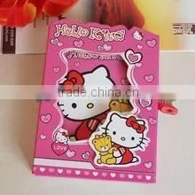 Lock Diary/secret Diary/girl Diary pu Leather Cover Notebook Soft thumbnail-1