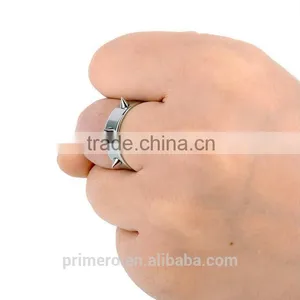 New Arrival 316L Stainless Steel Vintage Rivet Ring For Men Women Fashion Jewelry thumbnail-3